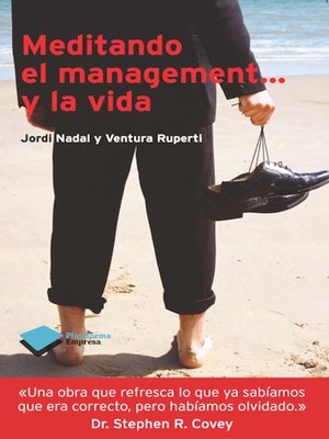 cover image of Meditando el management... y la vida